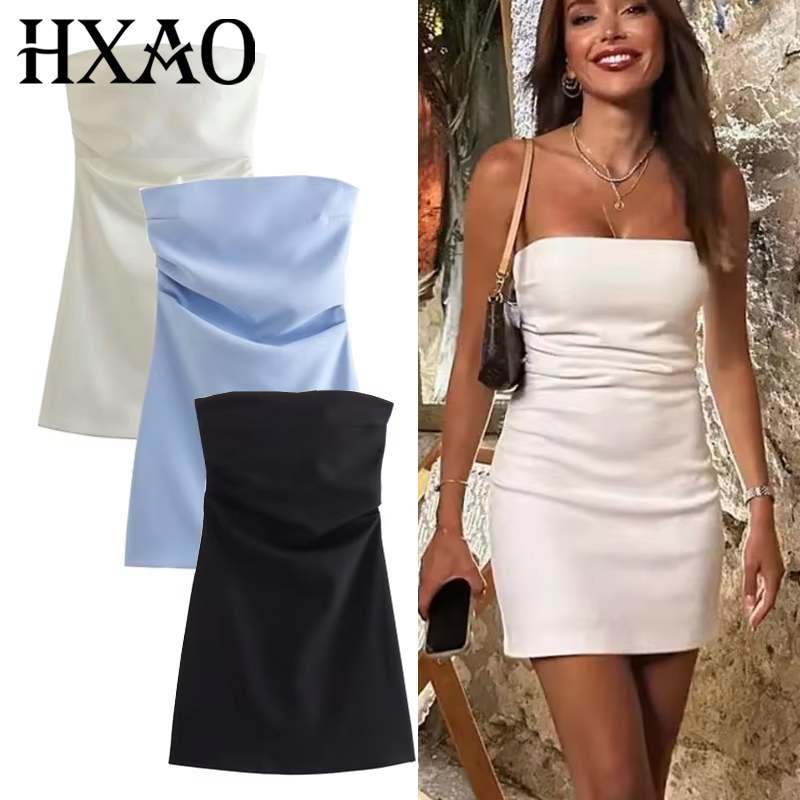 Strapless Bra Backless - HXAO Dress Women Off Shoulder Corset