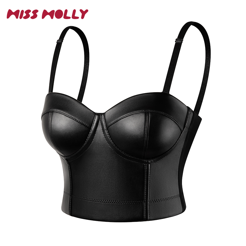 Women Leather Corset Bustiers  - Corset Waist Cinch 评论和价格