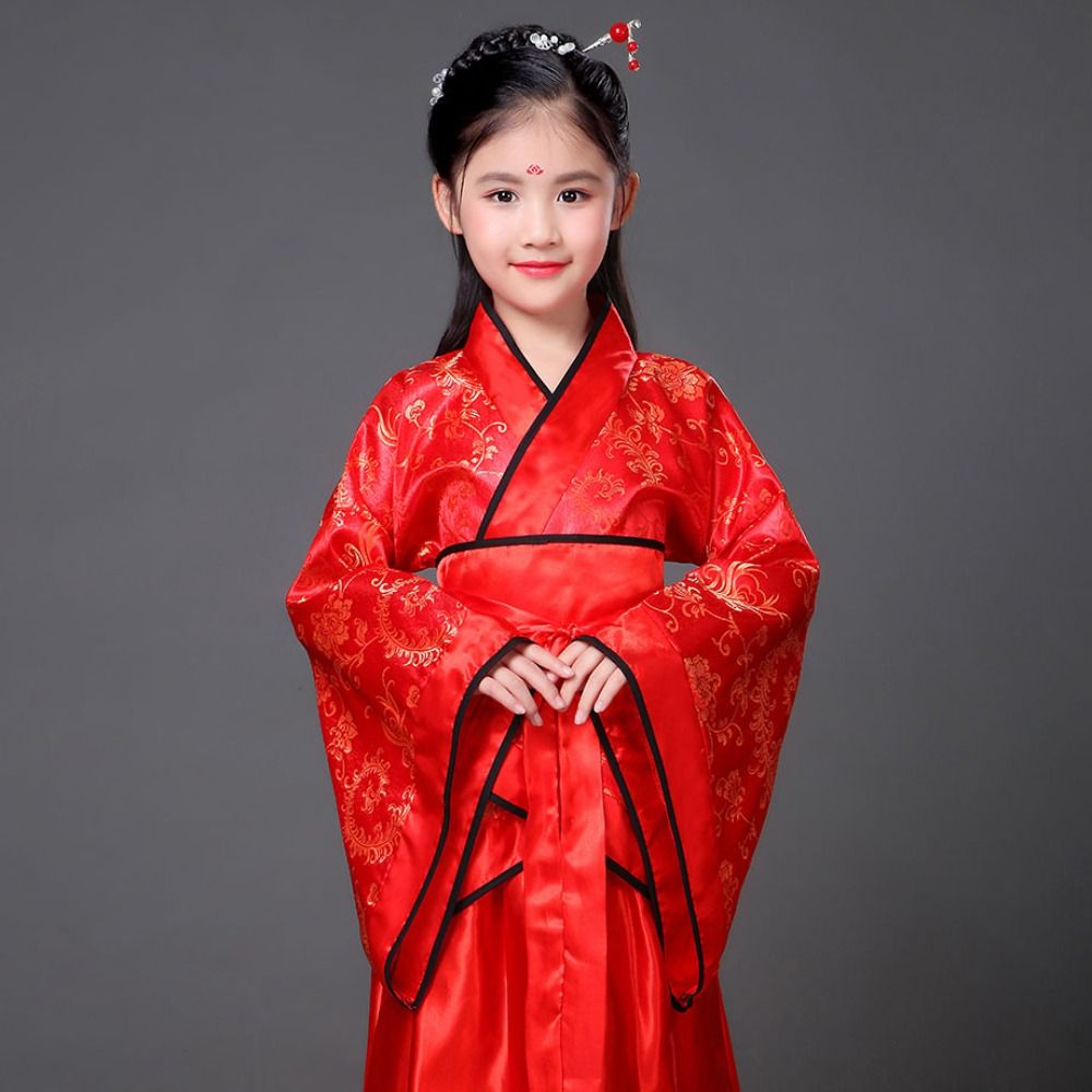 Fashion Ethnic Children's Anci - Robe Silk Women 评论和价格