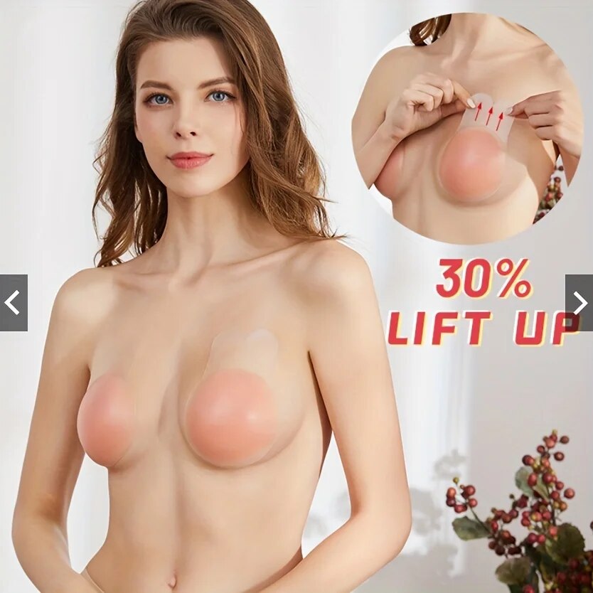 1Pairs Silicone Nipple Cover L - Push Up Bra Padded 评论和价格