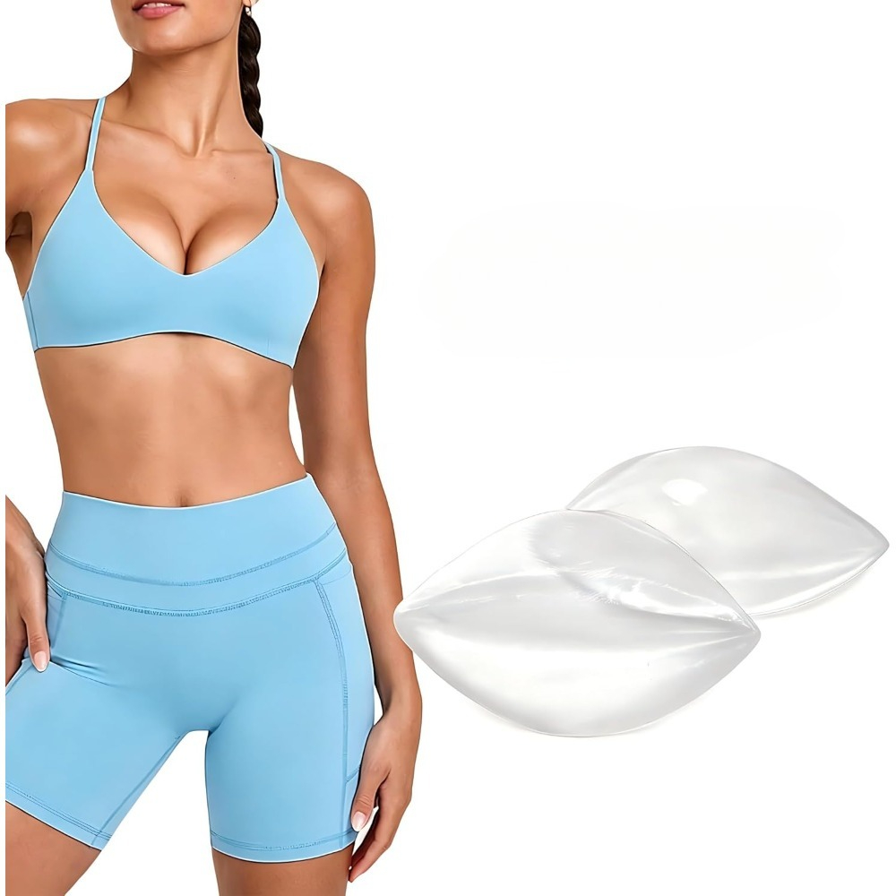 Adhesive Silicone Bra Inserts  - Push Up Bra Padded 评论和价格