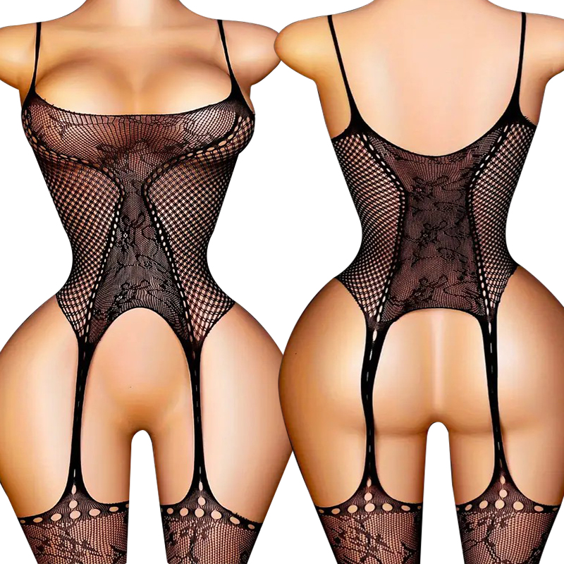 Hot Erotic Lingerie Set For Wo - Bodystocking Fishnet 评论和价格