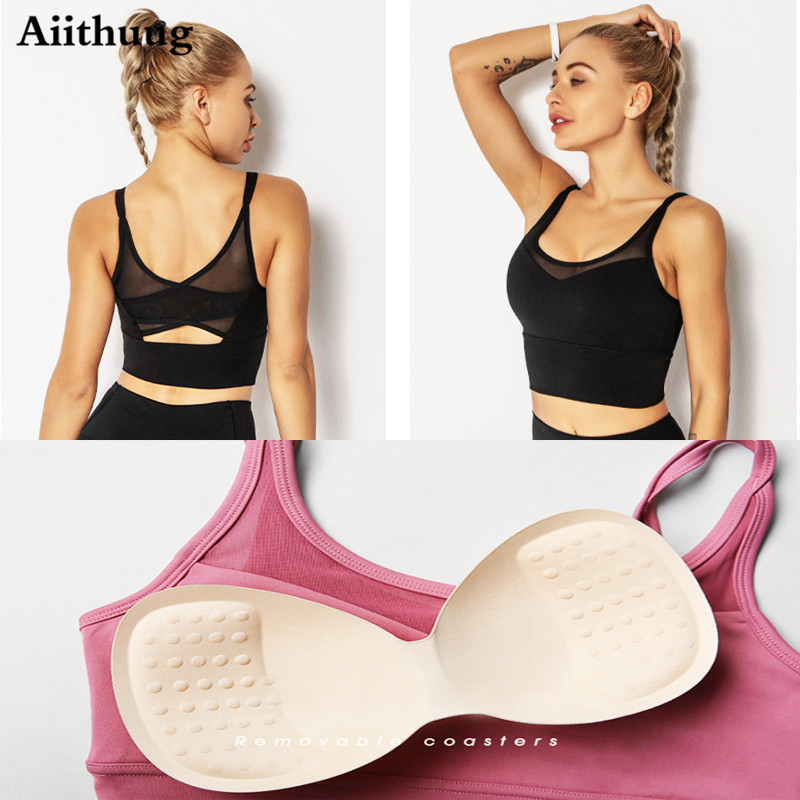 Aiithuug Yoga Bras Fitness Shi - Sports Bra High Impact 评论和价格