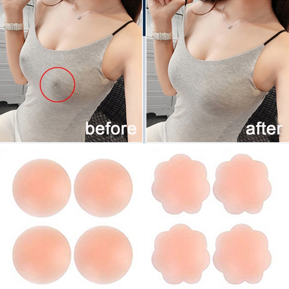 6/12PCS Invisible Self Adhesiv - Nipple Cover Pasties 评论和价格