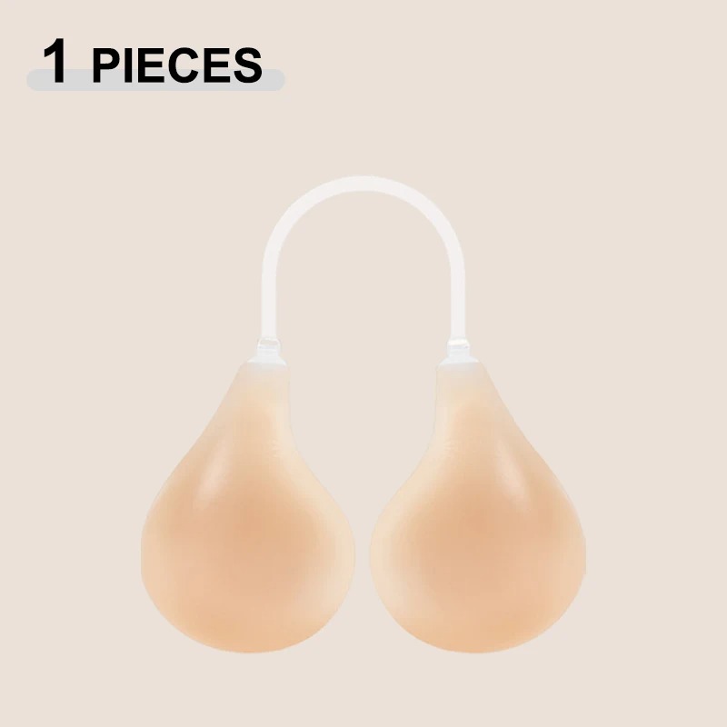 1 Pc Summer Invisible Silicone - Silicone Bra Adhesive 评论和价格