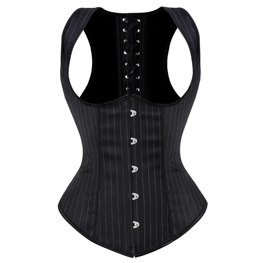 Women's Gothic Jacquard Underb - Corset Waist Cinch 评论和价格